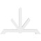 Ekena Millwork Vanguard Architectural Grade PVC Gable Bracket, 60"W x 40"H x 4"D x 4"F, 16/12 Pitch GBP060X40X0404VAN00 - alternate 3